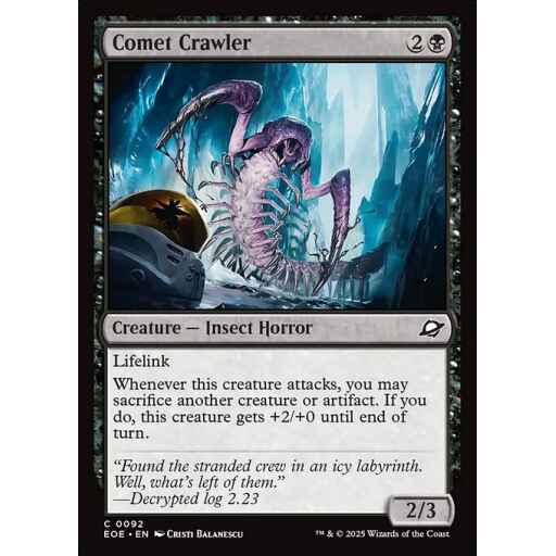 Edge of Eternities - 92 - Comet Crawler - Common - B - Non-foil