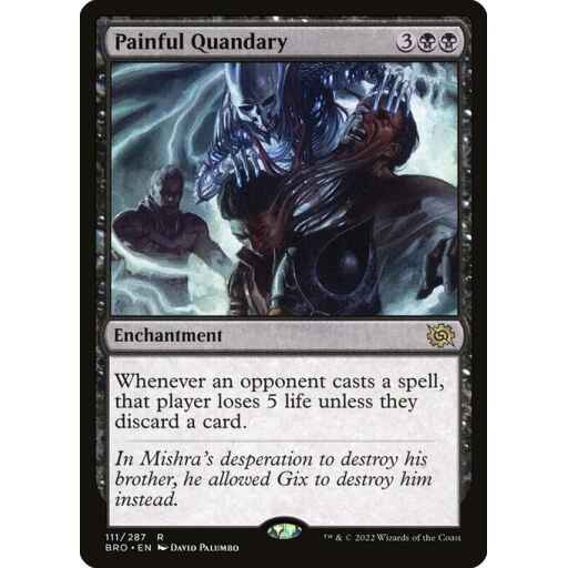 The Brothers' War - 111 - Painful Quandary - Rare - B - Non-foil