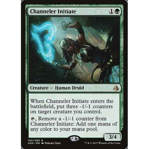 Amonkhet - 160 - Channeler Initiate - Rare - G - Non-foil