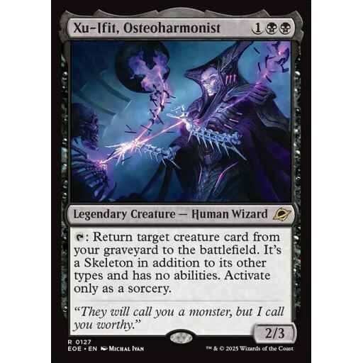 Edge of Eternities - 127 - Xu-Ifit, Osteoharmonist - Rare - B - Non-foil
