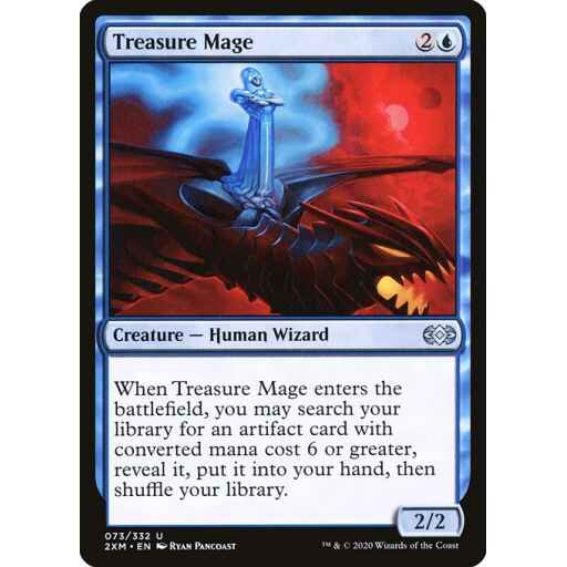Double Masters - 73 - Treasure Mage - Uncommon - U - Non-foil