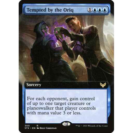 Strixhaven: School of Mages - 300 - Tempted by the Oriq - Rare - U - Non-foil