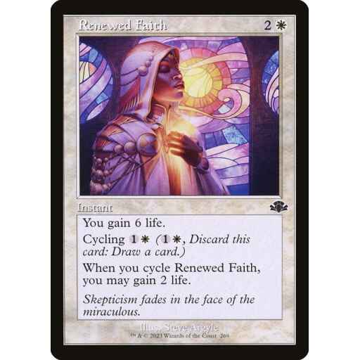 Dominaria Remastered - 269 - Renewed Faith - Common - W - Non-foil