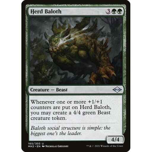 Modern Horizons 2 - 165 - Herd Baloth - Uncommon - G - Non-foil
