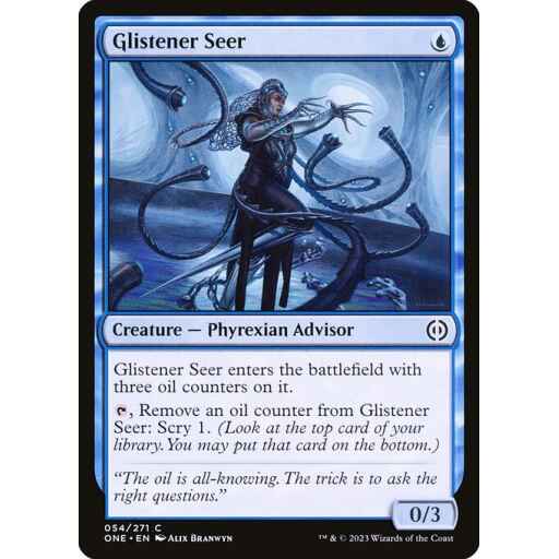 Phyrexia: All Will Be One - 54 - Glistener Seer - Common - U - Foil
