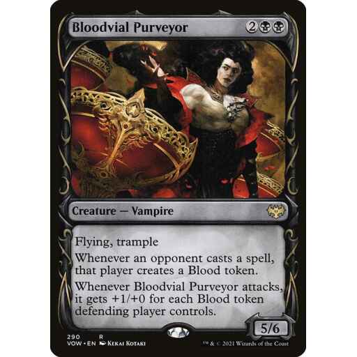 Innistrad: Crimson Vow - 290 - Bloodvial Purveyor - Rare - B - Non-foil