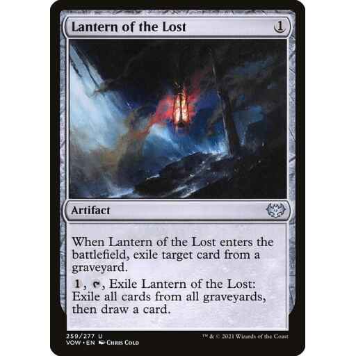 Innistrad: Crimson Vow - 259 - Lantern of the Lost - Uncommon - C - Non-foil