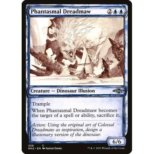 Modern Horizons 2 - 339 - Phantasmal Dreadmaw - Common - U - Non-foil