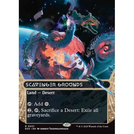 Edge of Eternities: Stellar Sights - 37 - Scavenger Grounds - Rare - C - Non-foil