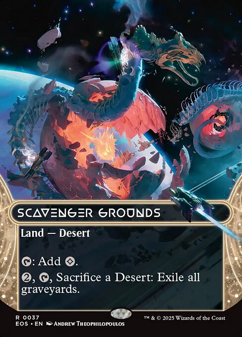 Edge of Eternities: Stellar Sights - 37 - Scavenger Grounds - Rare - C - Non-foil