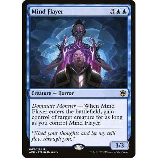 Adventures in the Forgotten Realms - 63 - Mind Flayer - Rare - U - Non-foil