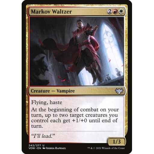 Innistrad: Crimson Vow - 242 - Markov Waltzer - Uncommon - WR - Non-foil