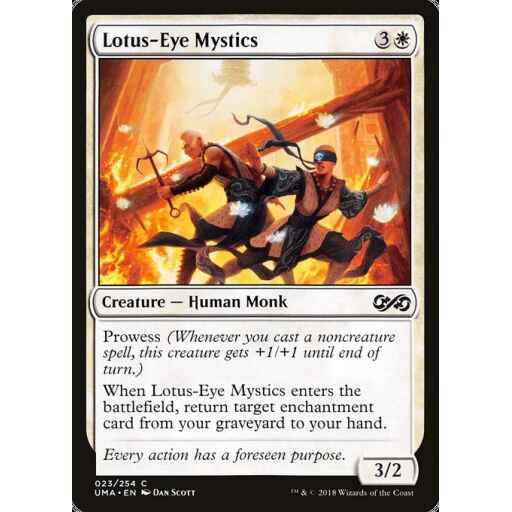 Ultimate Masters - 23 - Lotus-Eye Mystics - Common - W - Non-foil