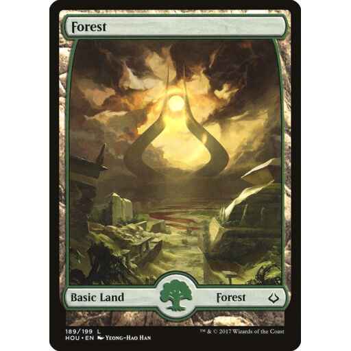 Hour of Devastation - 189 - Forest - Common - C - Non-foil
