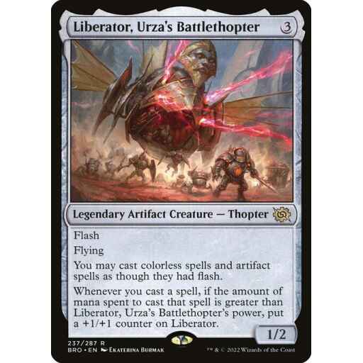 The Brothers' War - 237 - Liberator, Urza's Battlethopter - Rare - C - Non-foil