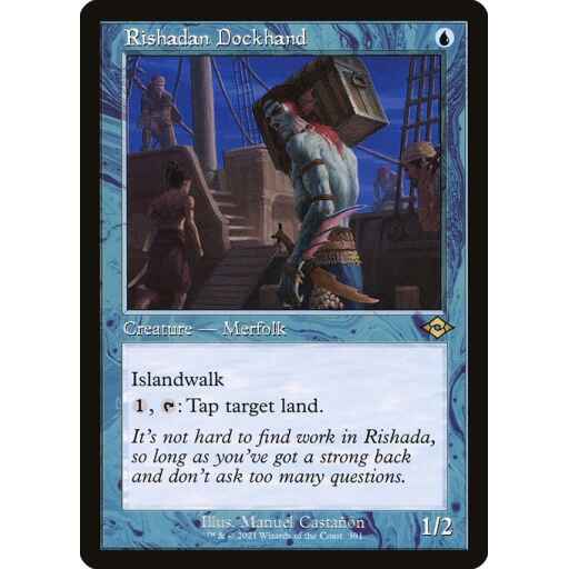 Modern Horizons 2 - 391 - Rishadan Dockhand - Rare - U - Foil