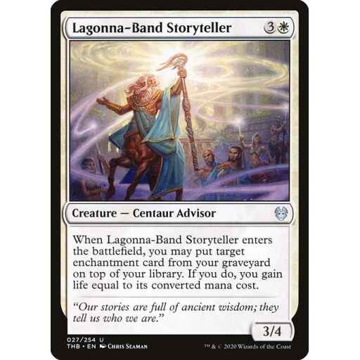 Theros Beyond Death - 27 - Lagonna-Band Storyteller - Uncommon - W - Non-foil