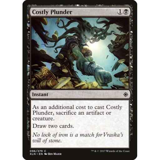 Ixalan - 96 - Costly Plunder - Common - B - Non-foil