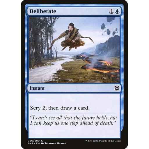 Zendikar Rising - 56 - Deliberate - Common - U - Non-foil