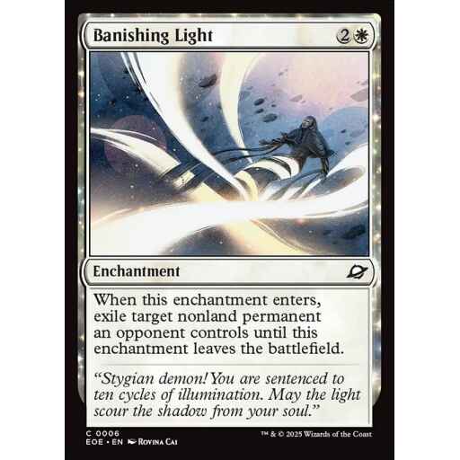 Edge of Eternities - 6 - Banishing Light - Common - W - Non-foil