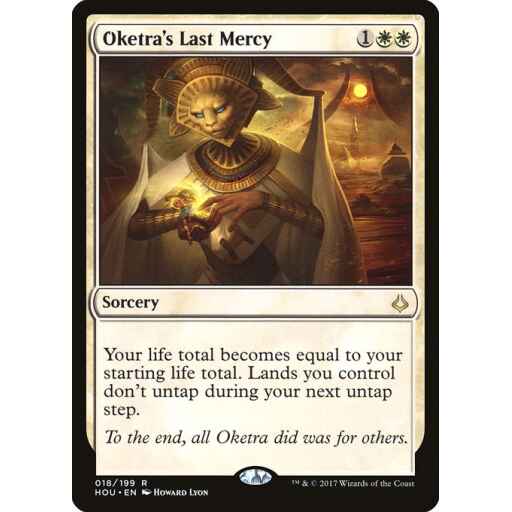 Hour of Devastation - 18 - Oketra's Last Mercy - Rare - W - Non-foil