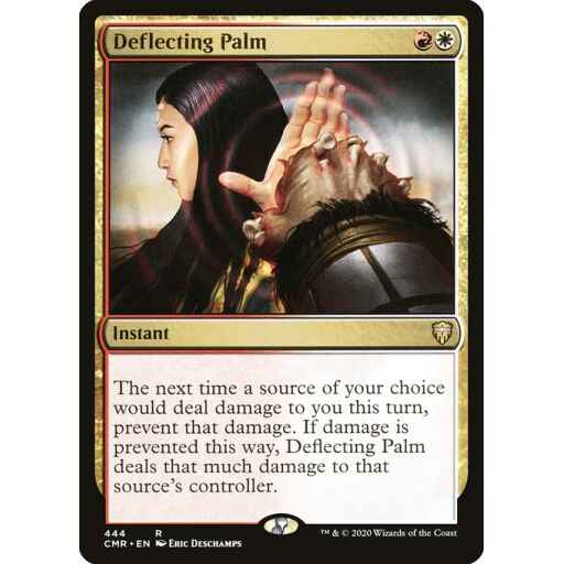 Commander Legends - 444 - Deflecting Palm - Rare - WR - Non-foil