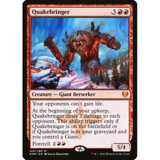 Kaldheim - 145 - Quakebringer - Mythic - R - Non-foil