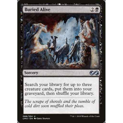 Ultimate Masters - 88 - Buried Alive - Uncommon - B - Non-foil