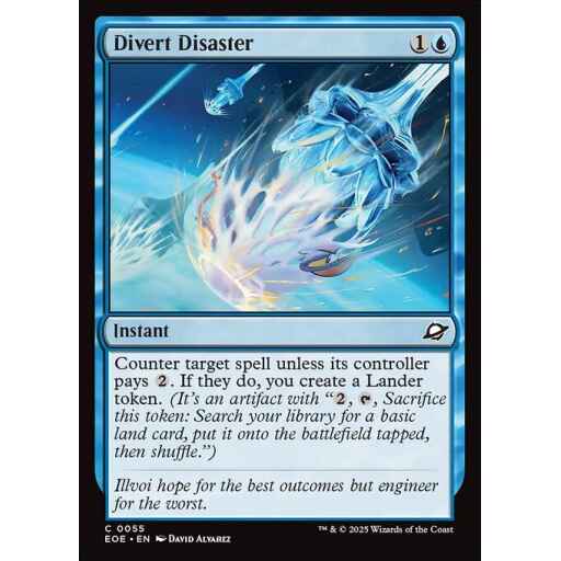 Edge of Eternities - 55 - Divert Disaster - Common - U - Foil