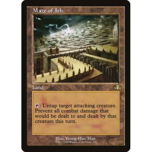Dominaria Remastered - 398 - Maze of Ith - Rare - C - Non-foil