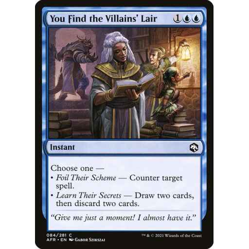 Adventures in the Forgotten Realms - 84 - You Find the Villains' Lair - Common - U - Non-foil