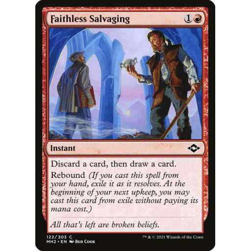 Modern Horizons 2 - 122 - Faithless Salvaging - Common - R - Non-foil