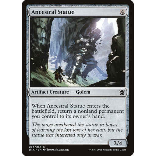 Dragons of Tarkir - 234 - Ancestral Statue - Common - C - Non-foil