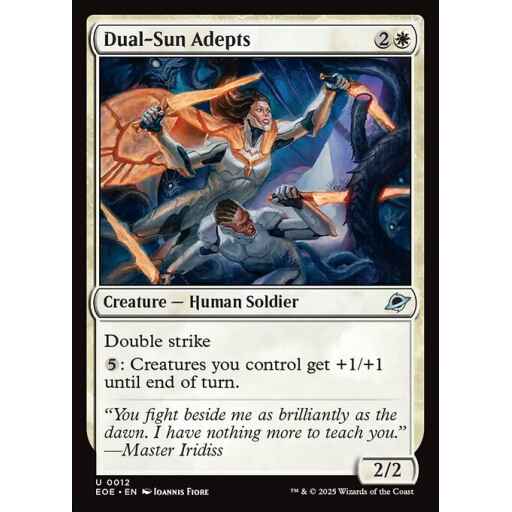 Edge of Eternities - 12 - Dual-Sun Adepts - Uncommon - W - Non-foil