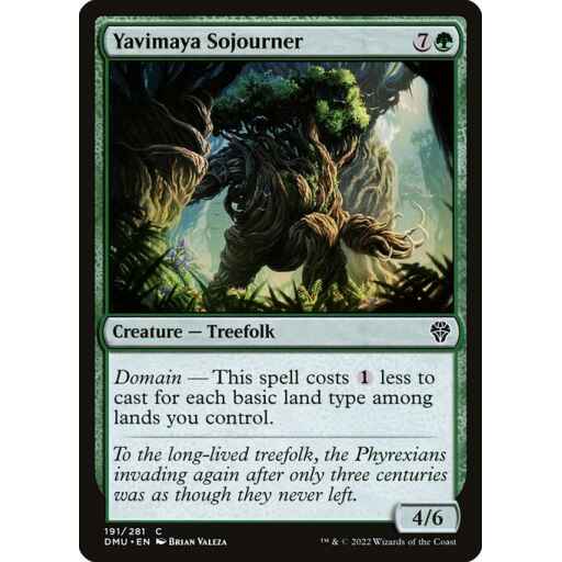 Dominaria United - 191 - Yavimaya Sojourner - Common - G - Non-foil