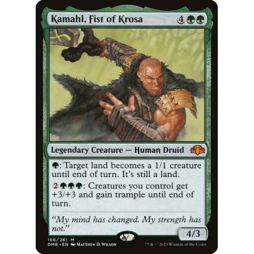 Dominaria Remastered - 166 - Kamahl, Fist of Krosa - Mythic - G - Non-foil