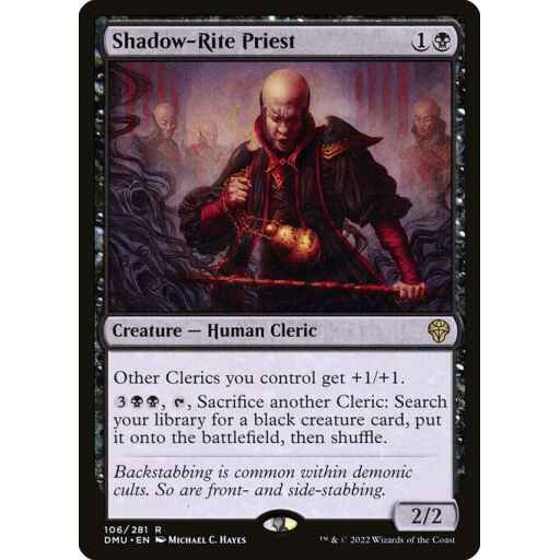 Dominaria United - 106 - Shadow-Rite Priest - Rare - B - Non-foil