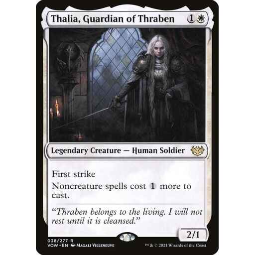 Innistrad: Crimson Vow - 38 - Thalia, Guardian of Thraben - Rare - W - Non-foil