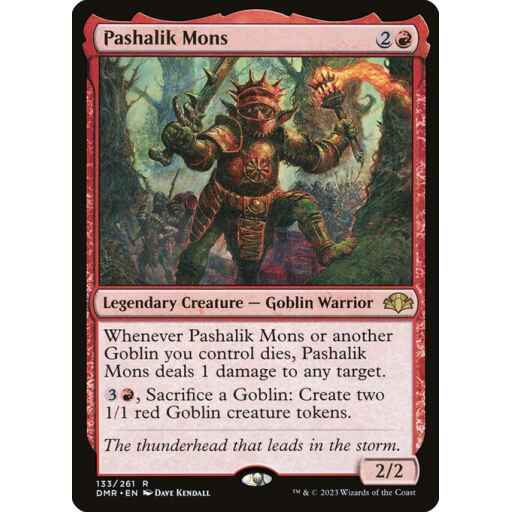 Dominaria Remastered - 133 - Pashalik Mons - Rare - R - Non-foil