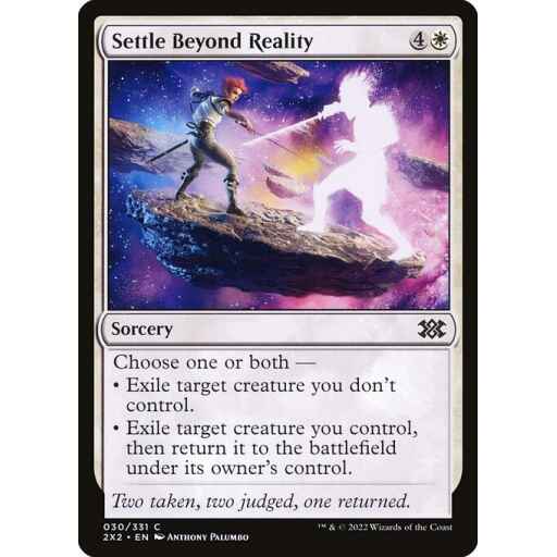 Double Masters 2022 - 30 - Settle Beyond Reality - Common - W - Non-foil