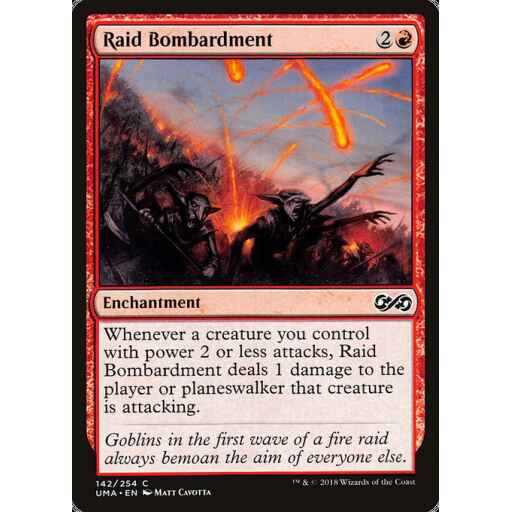 Ultimate Masters - 142 - Raid Bombardment - Common - R - Non-foil