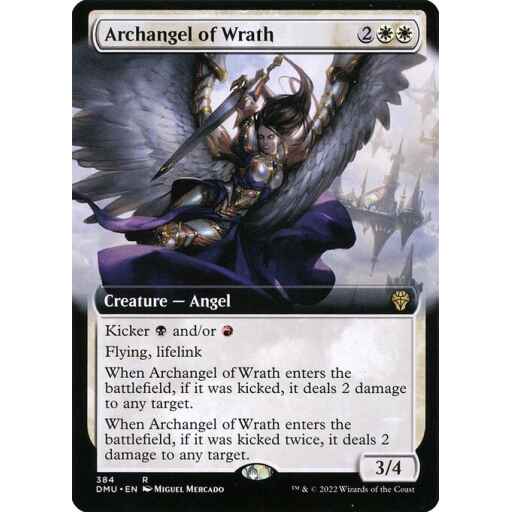 Dominaria United - 384 - Archangel of Wrath - Rare - W - Non-foil
