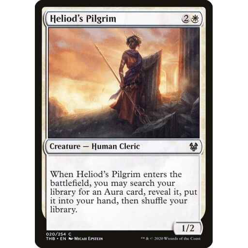 Theros Beyond Death - 20 - Heliod's Pilgrim - Common - W - Non-foil