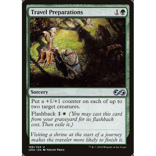 Ultimate Masters - 188 - Travel Preparations - Uncommon - G - Non-foil