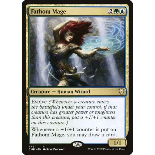 Commander Legends - 445 - Fathom Mage - Rare - UG - Non-foil