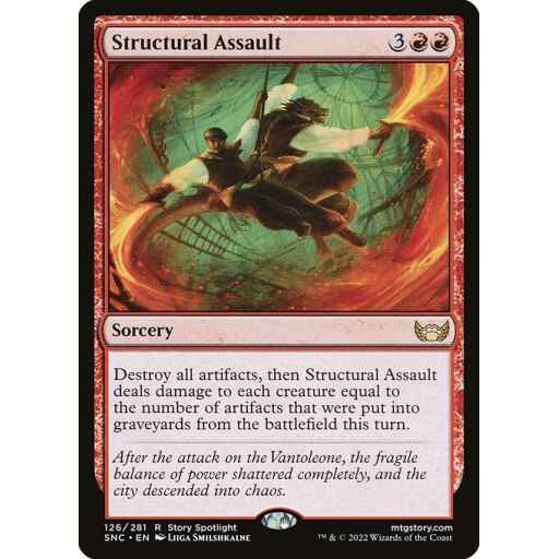 Streets of New Capenna - 126 - Structural Assault - Rare - R - Non-foil