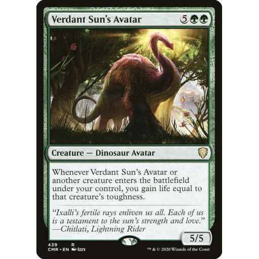 Commander Legends - 439 - Verdant Sun's Avatar - Rare - G - Non-foil