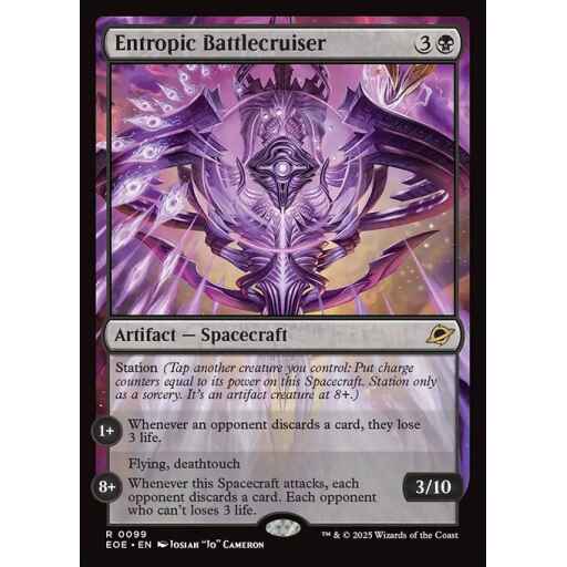 Edge of Eternities - 99 - Entropic Battlecruiser - Rare - B - Non-foil