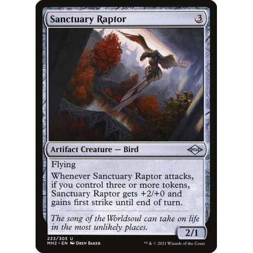 Modern Horizons 2 - 233 - Sanctuary Raptor - Uncommon - C - Non-foil