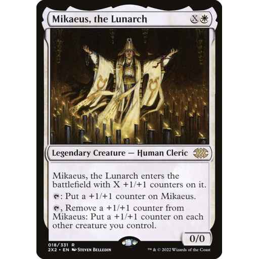 Double Masters 2022 - 18 - Mikaeus, the Lunarch - Rare - W - Non-foil